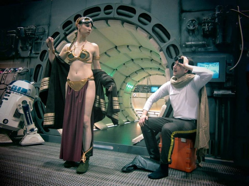 Illustration for article titled Elegant Princess Leia Cosplay for a More Civilized Age